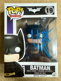 Christian Bale Signed DC Batman Dark Knight Trilogy Vaulted Funko Pop! #19 With JSA COA