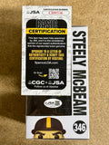 Chris Boswell Signed Pittsburgh Steelers Steely McBeam #346 Funko Pop! JSA COA