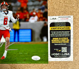 Kyle McCord Signed Autographed Syracuse Orange QB 8x10 Photo JSA COA