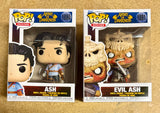 Funko Pop! Movies Ash & Evil Ash #1880 1881 Army Of Darkness 2024 Set Of 2