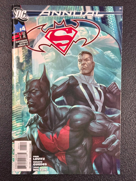 Superman/Batman Annual #4 2010 – Key Issue! First Batman Beyond! DC Comics