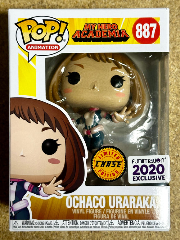 Funko Pop! Animation Chase Ochaco #887 My Hero Academia 2020 Vaulted Exclusive