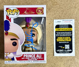 Scott Weinger Signed Disney Aladdin (Prince Ali) Funko Pop! #475 With JSA COA
