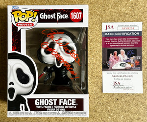 Rex Lee Waddell Jr Signed Ghost Face Scream 2024 Funko Pop! #1607 With JSA COA