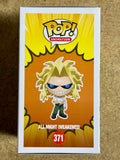 Chris Sabat Signed My Hero Academia Weakened All Might Funko Pop! #371 With JSA COA