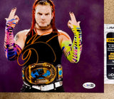 Jeff Hardy Of The Hardy Boyz WWE Signed Autographed 8x10 Photo With JSA COA