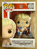 Cody Rhodes “The American Nightmare” WWE HIAC Signed Funko Pop! #152 With JSA COA