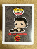 Jeff Goldblum Signed Jurassic Park Wounded Dr. Ian Malcolm Funko Pop! #552 With JSA COA