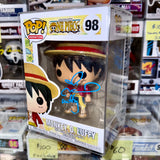 Colleen Clinkenbeard Signed Monkey D. Luffy Funko Pop! #98 One Piece JSA COA