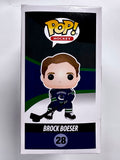 Brock Boeser Signed NHL Hockey Vancouver Canucks Funko Pop! #28 With JSA COA