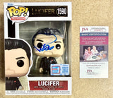 Tom Ellis Signed Lucifer NYCC Fall Con Funko Pop! #1590 Exclusive With JSA COA