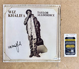 412 Wiz Khalifa Autographed Signed Taylor Allderdice Vinyl With JSA COA