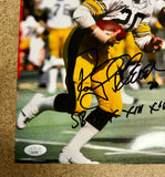 Rocky Bleier Signed Autographed NFL Pittsburgh Steelers 8x10 Photo JSA COA