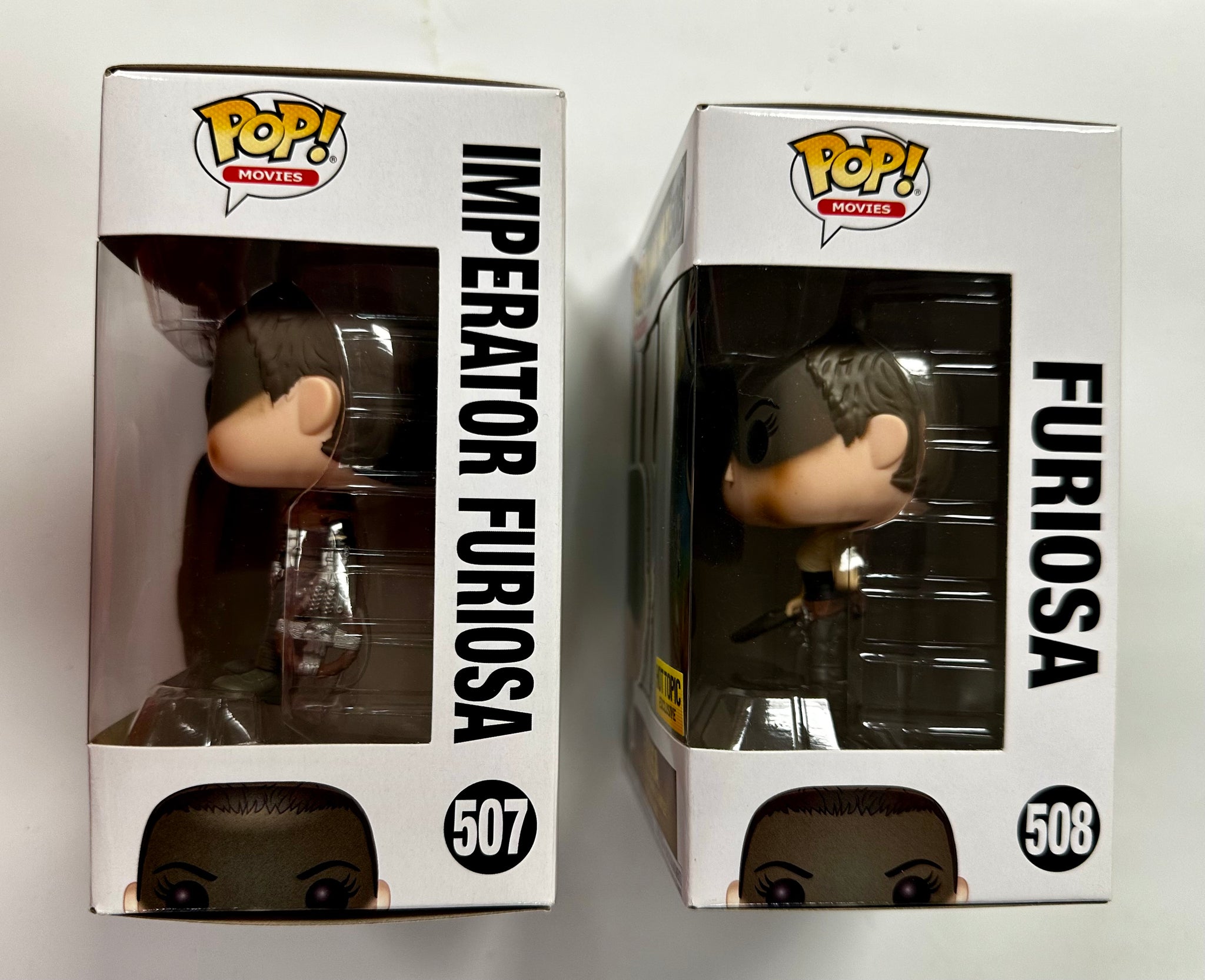 Funko Pop! Movies Imperator Furiosa #507 & 508 Set Of 2 Mad Max 