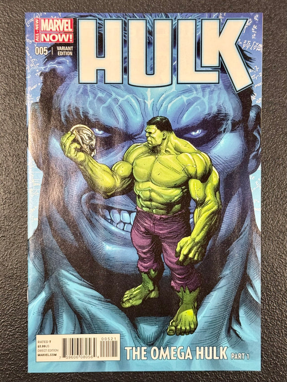 Hulk #5 All-New Marvel Now 1:25 Gary Frank Incentive Variant Omega Edition