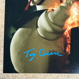 Tony Cecere Signed Stay Pufd Marshmallow Man Ghostbusters 8x10 Photo With JSA COA