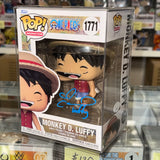 Colleen Clinkenbeard Signed Luffy With Meat Funko Pop! #1771 One Piece JSA COA