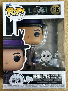 Funko Pop! Marvel Renslayer With Miss Minutes (1893) #1315 Loki 2023 Disney +