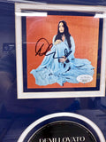 Demi Lovato Signed Album “Dancing With The Devil” Custom Framed Insert & CD With JSA COA