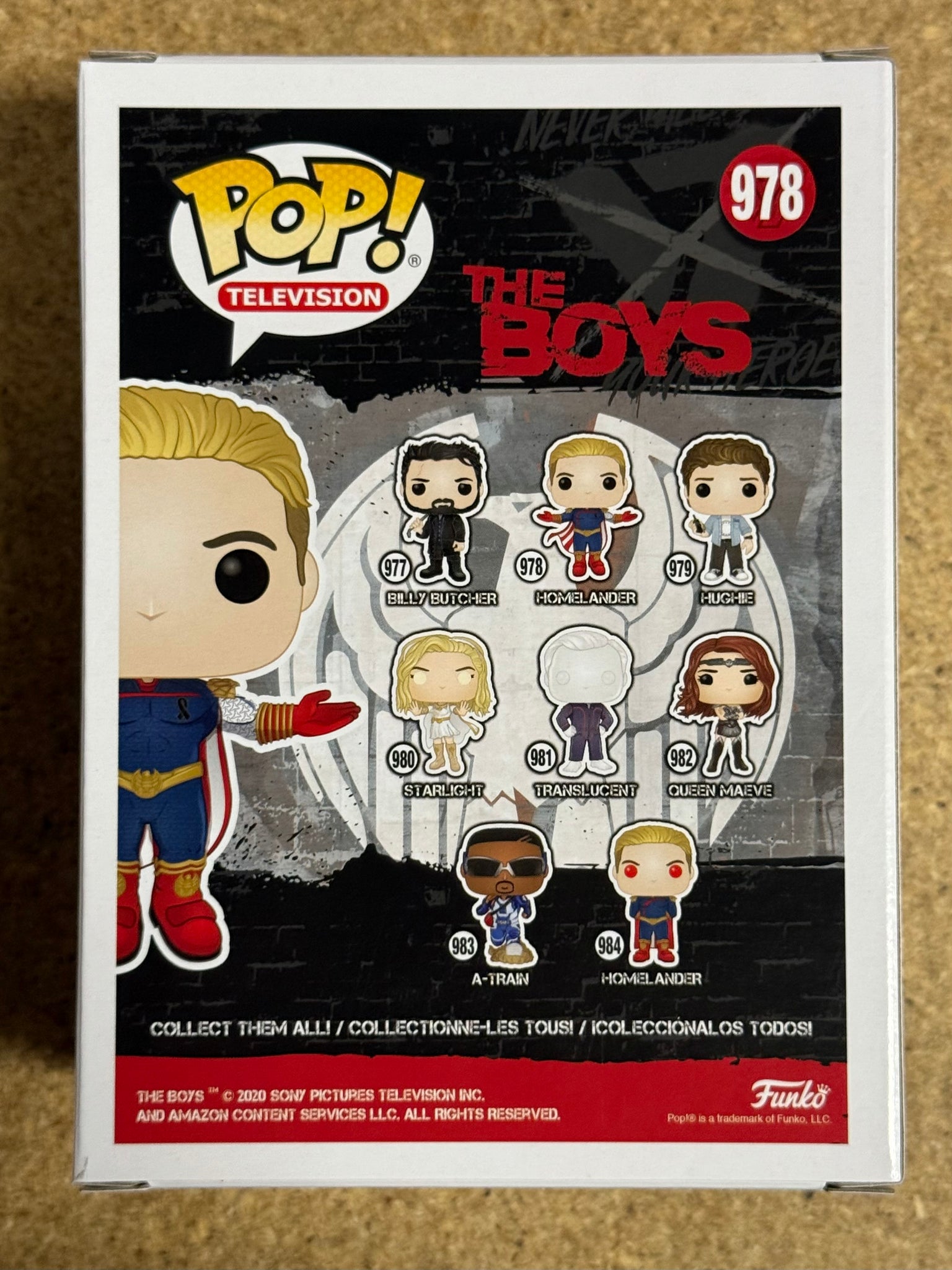 Figurine - Pop! TV - The Boys - Homelander - N° 978 - Funko Figurine - Pop! TV - The Boys - Homelander - N° 978 - Funko