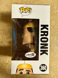 Patrick Warburton Signed Disney Kronk New Groove Funko Pop! #360 With JSA COA