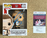 WWE Chris Jericho Signed 2017 Y2J Vaulted Funko Pop! #40 With JSA COA