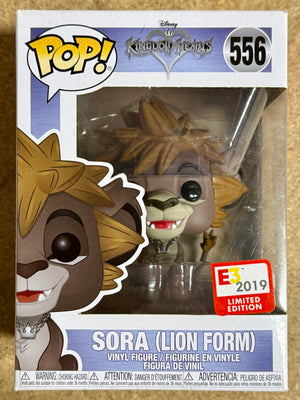 Funko Pop! Games Sora (Lion Form) #556 Disney Kingdom Hearts 2019 E3 Exclusive