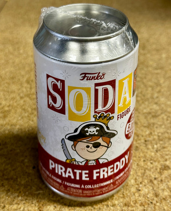 Funko Soda Pirate Freddy 2024 Funtastic Voyage Limited Online Edition LE 5000