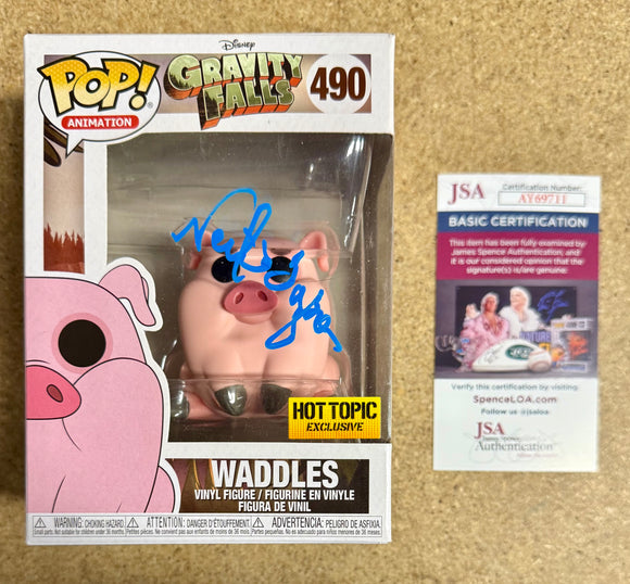 Neil DeGrasse Tyson Signed Waddles Gravity Falls Funko Pop! #490 With JSA COA