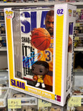 Shaquille Shaq O’Neal Signed SLAM Magazine Vaulted Funko Pop #02 JSA COA