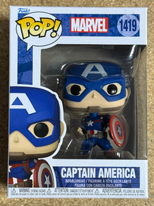 Funko Pop! Marvel Captain America #1419 Marvel Comics New Classics 2024