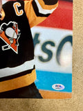 HOF Mario Lemieux Signed NHL Pittsburgh Penguins 11x14 Photo With PSA COA