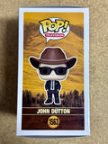 Kevin Costner Signed John Dutton Yellowstone Funko Pop! #1563 With JSA COA