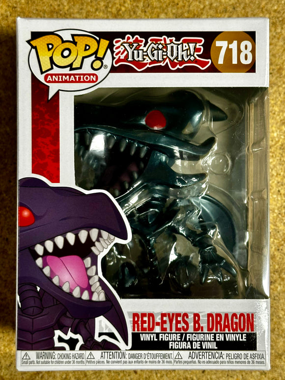 Funko Pop! Animation Red-Eyes Black Dragon #718 Yu-Gi-Oh! 2020 Duel Monsters