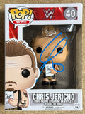 WWE Chris Jericho Signed 2017 Y2J Vaulted Funko Pop! #40 With JSA COA