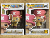 Funko Pop! Animation Tony Tony Chopper #2340 Chase And Common One Piece Set of 2