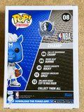 Mark Cuban Signed NBA Dallas Mavericks Mascot Champ Funko Pop! #08 With JSA COA