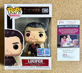 Tom Ellis Signed Lucifer NYCC Fall Con Funko Pop! #1590 Exclusive With JSA COA