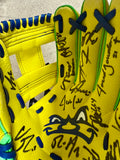 2025 Savannah Bananas Team Signed Youth Official Glove Cole Olson Oberst 30+ Sig