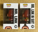 Funko Pop! Animation Mr. Link & With Suit Missing Link 2019 Vaulted Set Of 2