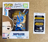 Jon Heder Signed Napoleon Dynamite Vaulted Funko Pop! #204 With JSA COA