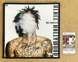 Wiz Khalifa Autographed Signed & Framed Blacc Hollywood Vinyl With JSA COA