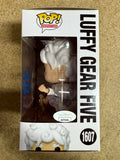 Colleen Clinkenbeard Signed Luffy Gear Five Funko Pop! #1607 One Piece JSA COA