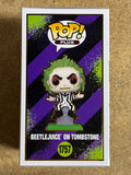 Michael Keaton Signed Beetlejuice On Tombstone Funko Pop Plus #1757 With PSA/DNA COA