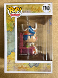 Jeff Ward Signed Buggy The Clown On Throne Funko Pop! #1740 One Piece JSA COA