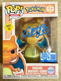 DJ Steve Aoki Signed Funko Pop Games Charizard #843 Pokemon Soft Color Exclusive
