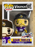 Adam Thielen Signed 2019 NFL Minnesota Vikings Funko Pop! #127 With JSA COA