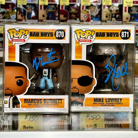 Will Smith Signed Mike Lowrey Bad Boys 2019 Vaulted Funko Pop! #871 With JSA COA