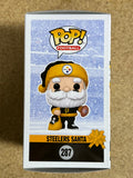 Pat Freiermuth Signed NFL Pittsburgh Steelers Santa Funko Pop! #287 With JSA COA