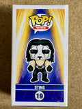 WWE HOF Wrestler Sting “The Icon” Signed Funko Pop #19 With PSA COA TNA AEW WCW